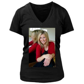 Fiona Phillips Women's Deep V-Neck TShirt