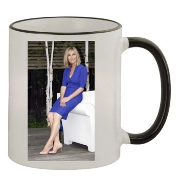 Fiona Phillips 11oz Colored Rim & Handle Mug