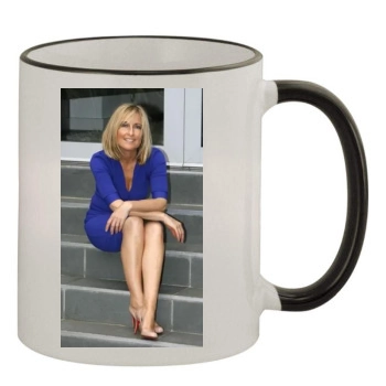 Fiona Phillips 11oz Colored Rim & Handle Mug