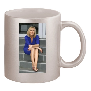 Fiona Phillips 11oz Metallic Silver Mug