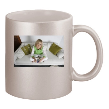 Fiona Phillips 11oz Metallic Silver Mug