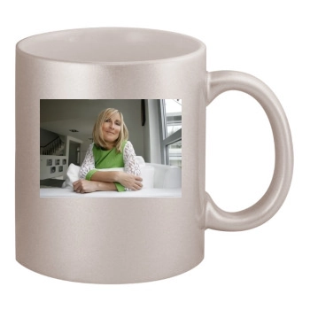 Fiona Phillips 11oz Metallic Silver Mug