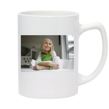 Fiona Phillips 14oz White Statesman Mug