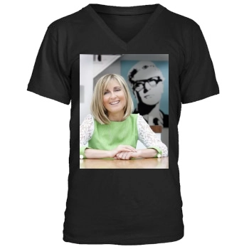 Fiona Phillips Men's V-Neck T-Shirt