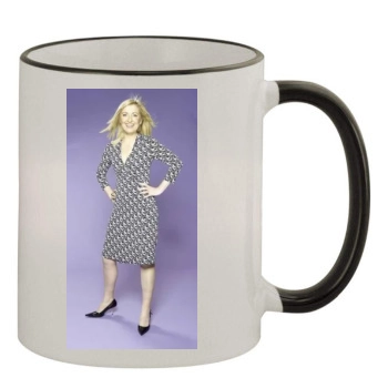 Fiona Phillips 11oz Colored Rim & Handle Mug