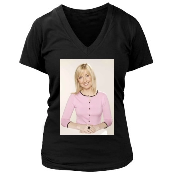 Fiona Phillips Women's Deep V-Neck TShirt