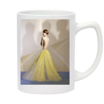 Frida Gold 14oz White Statesman Mug