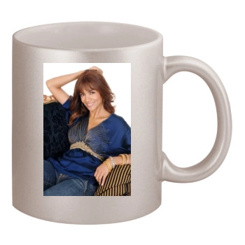 Halle Berry 11oz Metallic Silver Mug