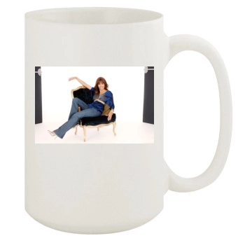 Halle Berry 15oz White Mug