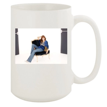 Halle Berry 15oz White Mug