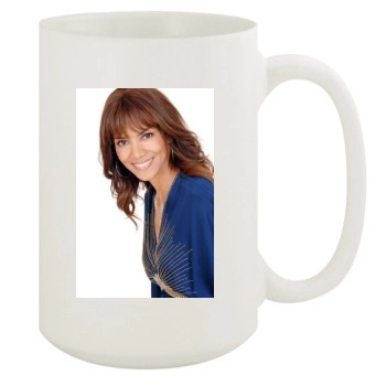 Halle Berry 15oz White Mug