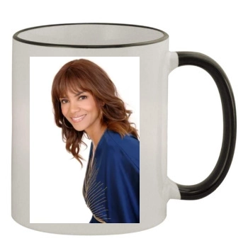 Halle Berry 11oz Colored Rim & Handle Mug