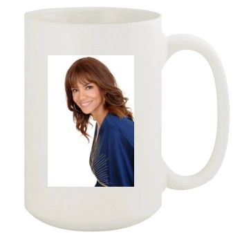 Halle Berry 15oz White Mug