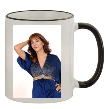 Halle Berry 11oz Colored Rim & Handle Mug