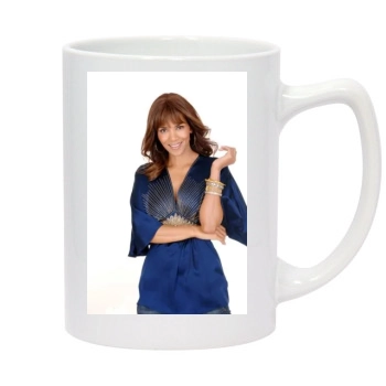 Halle Berry 14oz White Statesman Mug