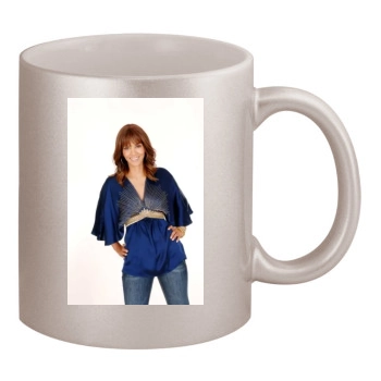 Halle Berry 11oz Metallic Silver Mug