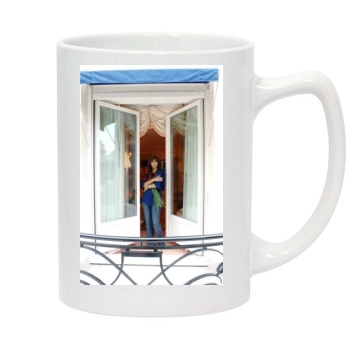 Halle Berry 14oz White Statesman Mug