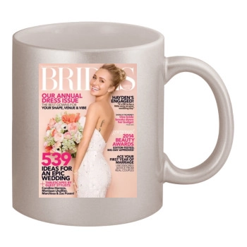 Hayden Panettiere 11oz Metallic Silver Mug