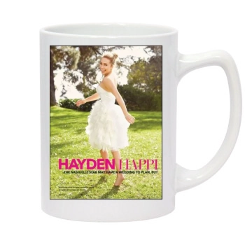 Hayden Panettiere 14oz White Statesman Mug