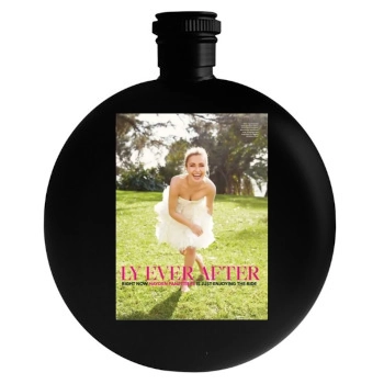 Hayden Panettiere Round Flask