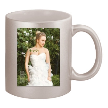 Hayden Panettiere 11oz Metallic Silver Mug