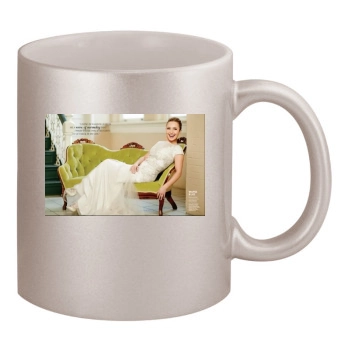 Hayden Panettiere 11oz Metallic Silver Mug