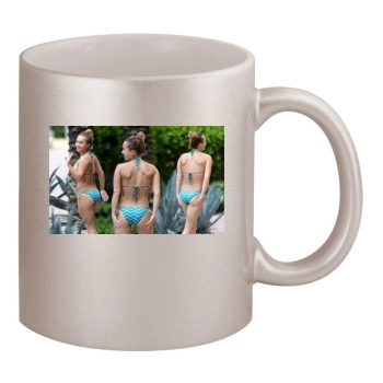 Hayden Panettiere 11oz Metallic Silver Mug