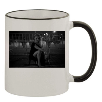 Hayden Panettiere 11oz Colored Rim & Handle Mug