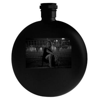 Hayden Panettiere Round Flask