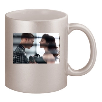 Hayley Atwell 11oz Metallic Silver Mug