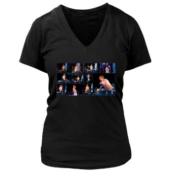 Hayley Williams Women's Deep V-Neck TShirt