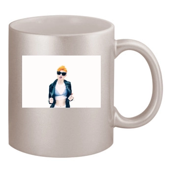 Hayley Williams 11oz Metallic Silver Mug