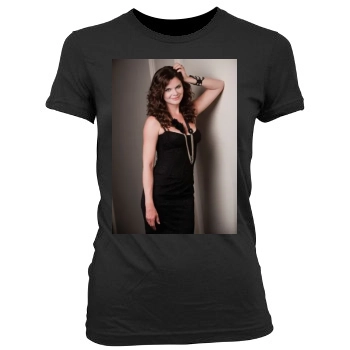 Heather Tom Women's Junior Cut Crewneck T-Shirt