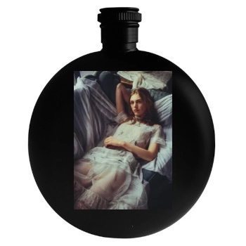 Hedvig Palm Round Flask