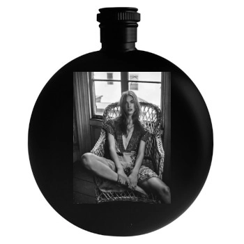 Hedvig Palm Round Flask