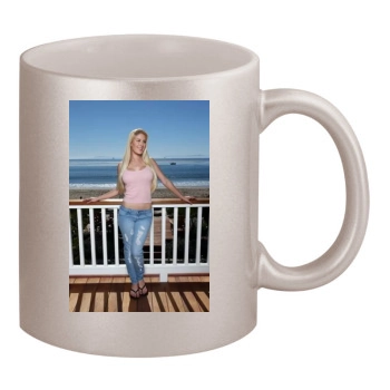 Heidi Montag 11oz Metallic Silver Mug