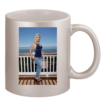 Heidi Montag 11oz Metallic Silver Mug