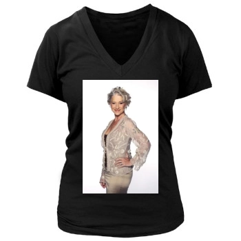 Helen Mirren Women's Deep V-Neck TShirt