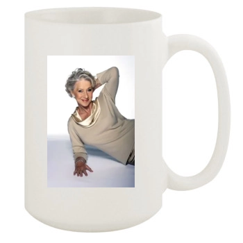 Helen Mirren 15oz White Mug