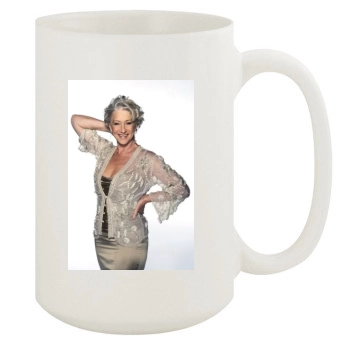 Helen Mirren 15oz White Mug