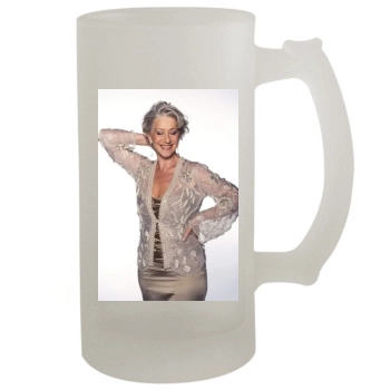 Helen Mirren 16oz Frosted Beer Stein