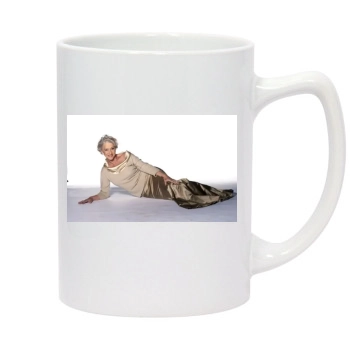 Helen Mirren 14oz White Statesman Mug