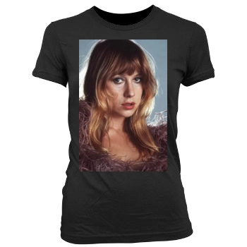 Helen Mirren Women's Junior Cut Crewneck T-Shirt