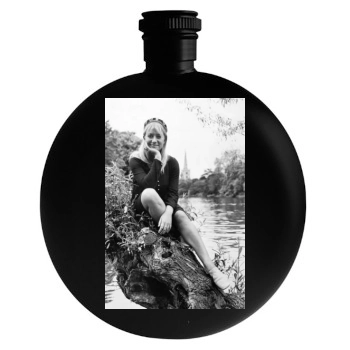 Helen Mirren Round Flask