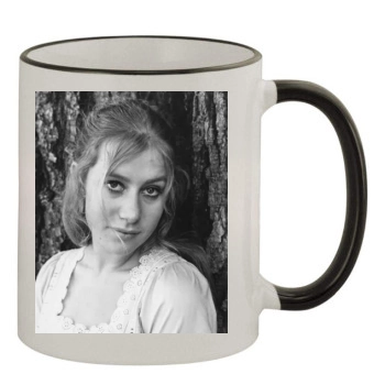 Helen Mirren 11oz Colored Rim & Handle Mug