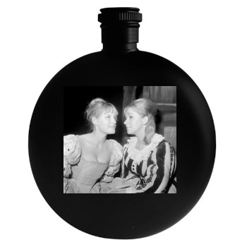 Helen Mirren Round Flask