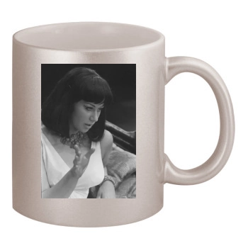 Helen Mirren 11oz Metallic Silver Mug