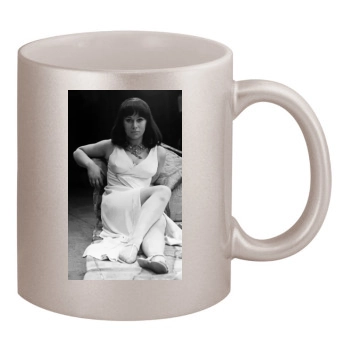 Helen Mirren 11oz Metallic Silver Mug