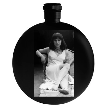 Helen Mirren Round Flask