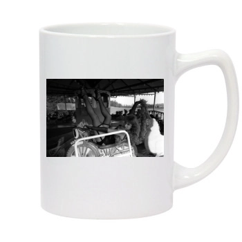 Helen Mirren 14oz White Statesman Mug